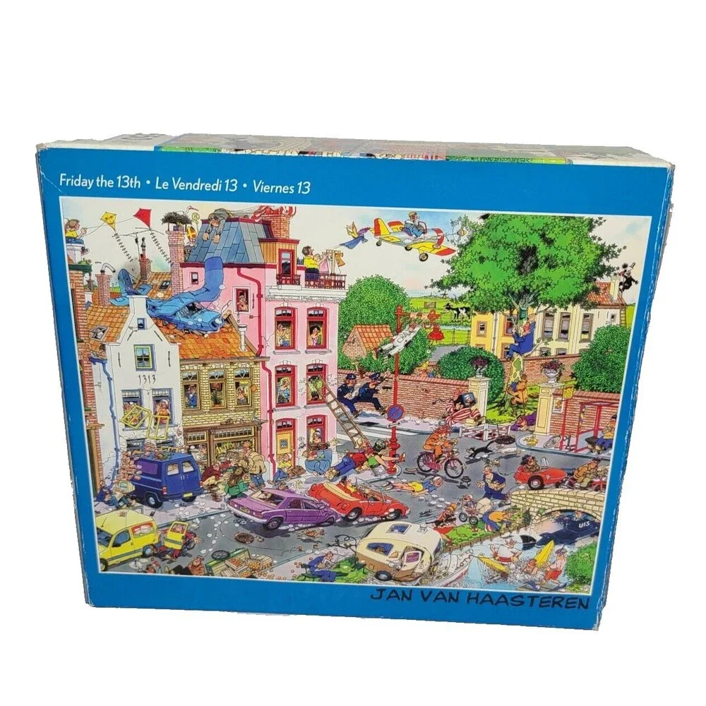 Friday The 13th Ceaco Jan Van Haasteren 550 Piece Jigsaw Puzzle 24